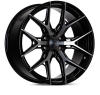 Vossen HF6-4 24x10 / 6x139.7 / ET25 / Deep Face / 106.1 - Tinted Gloss Black Wheel thumbnail 3