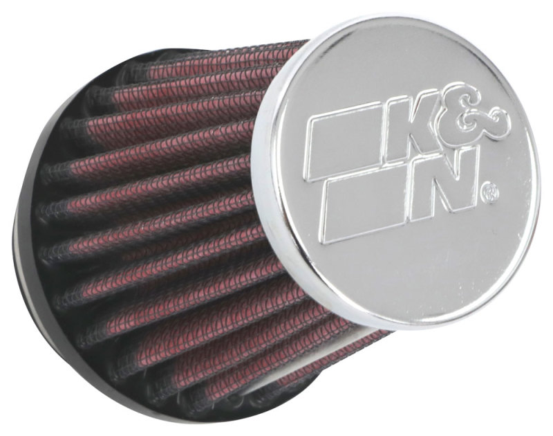 K&N Universal Chrome Filter 1 9/16 inch FLG / 2 5/8 inch Bottom / 2 inch Top / 3 inch Height thumbnail 5