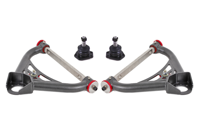 BMR 70-81 2nd Gen F-Body Non-Adj. Upper A-Arms (Polyurethane) - Black Hammertone
