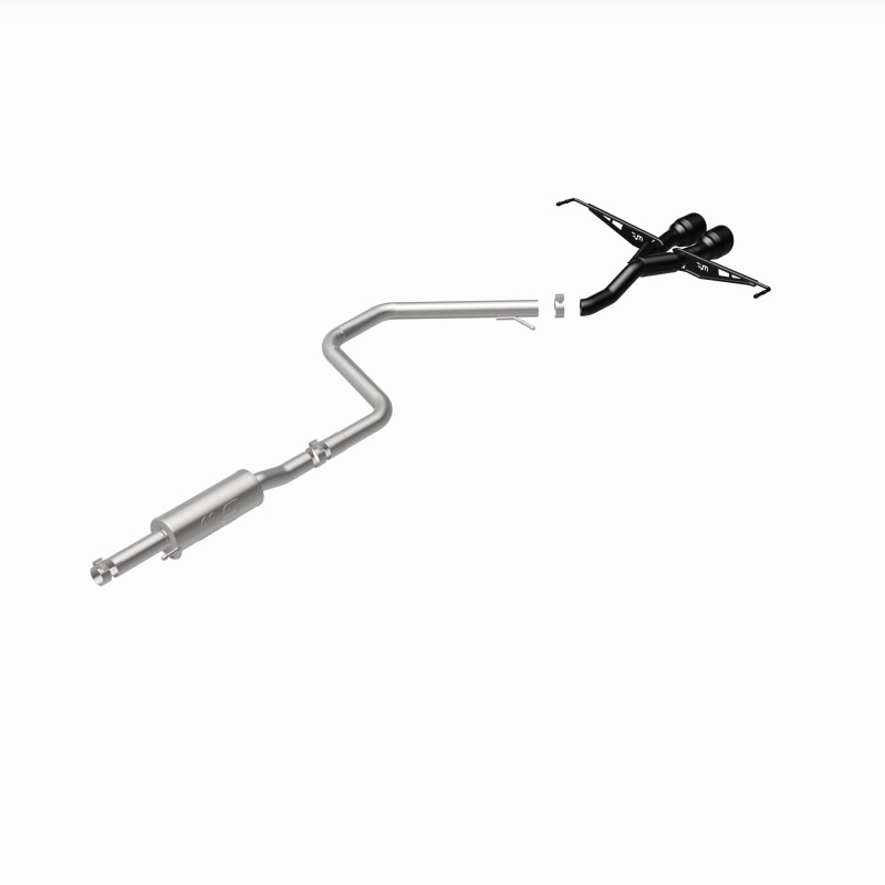 MagnaFlow 2019 Hyundai Veloster 1.6L 2.5in Center Exit Stainless Steel Cat-Back Exhaust w/Blk Tips thumbnail 7