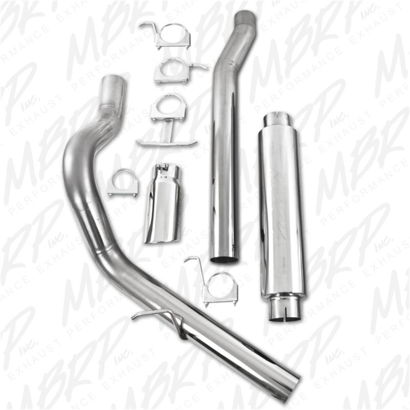 MBRP 2003-2007 Ford F-250/350 6.0L EC/CC Cat Back Single Side (Stock Cat) thumbnail 8