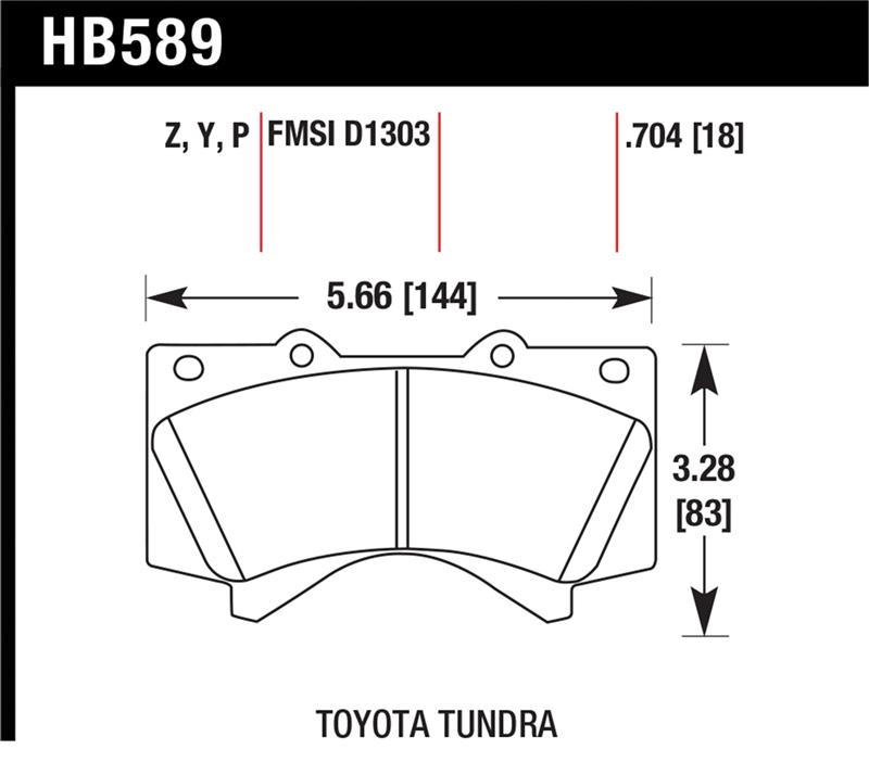 Hawk LTS Street Brake Pads