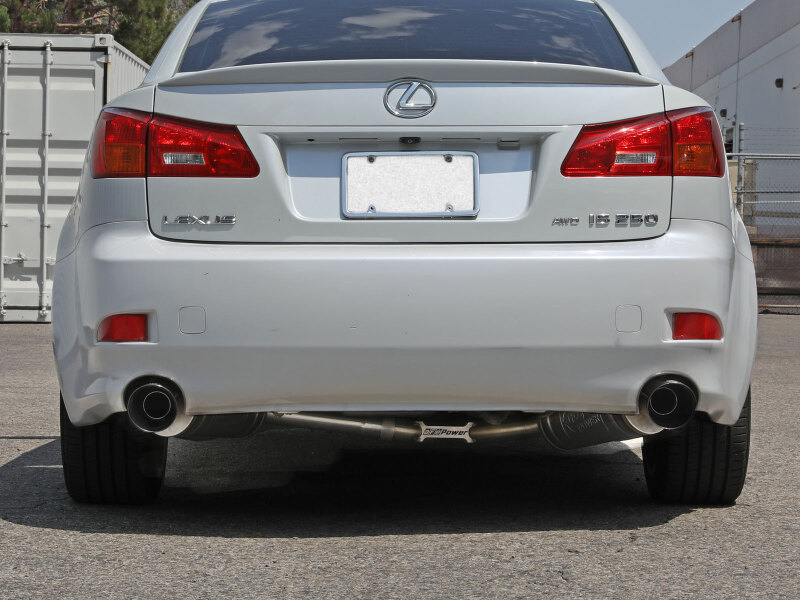 aFe POWER Takeda 06-13 Lexus IS250/IS350 SS Axle-Back Exhaust w/ Black Tips thumbnail 8