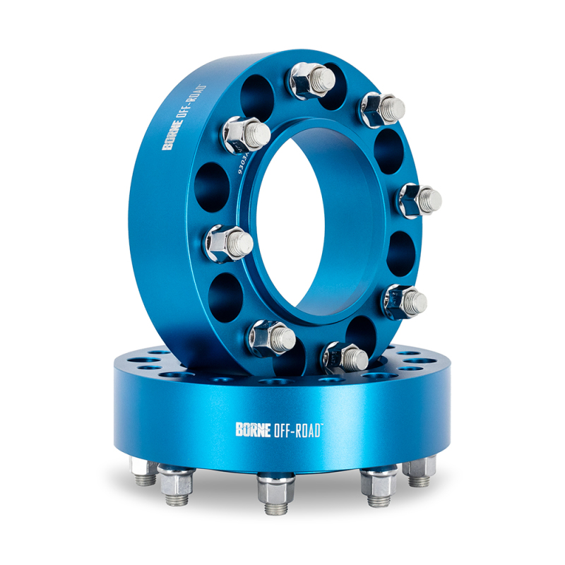 Mishimoto Wheel Spacers 8x165.1 116.7 50 M14 Blue thumbnail 9
