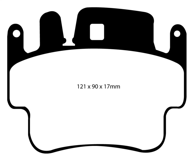 EBC S13 Brake Pad and Rotor Kit (1x ebcRK1064XD, 1x ebcDP41514R) thumbnail 6