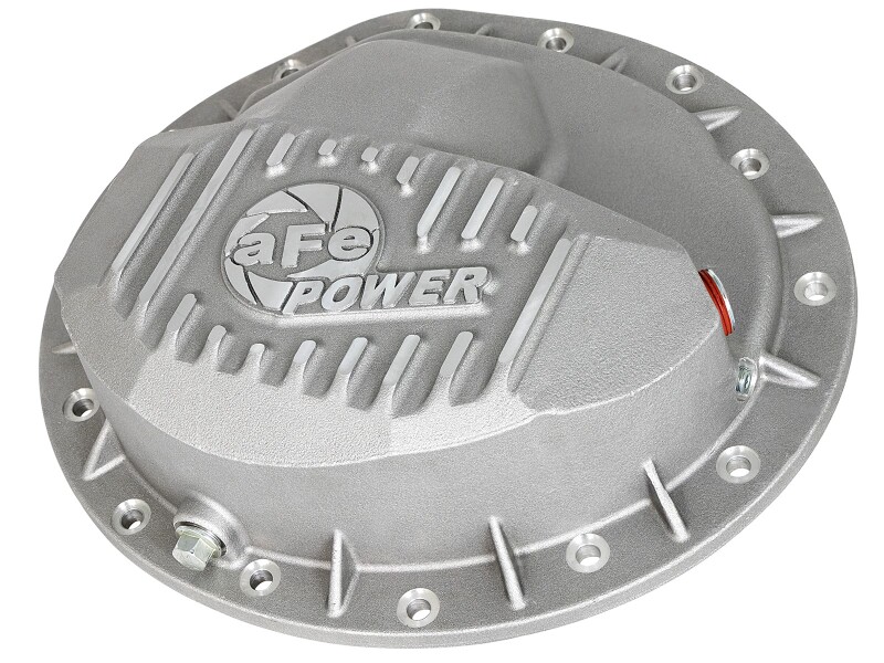 aFe Front Differential Cover (Raw; Street Series); Dodge Diesel Trucks 03-12 L6-5.9/6.7L (td) thumbnail 2