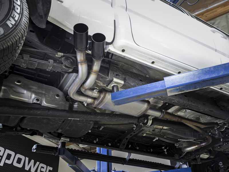 aFe Rebel Exhausts Cat-Back SS 16 Toyota Tacoma V6-3.5L w/ Black Tips thumbnail 8