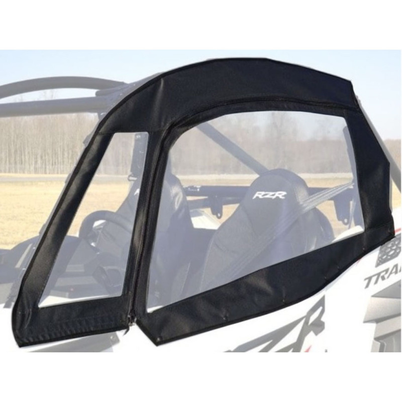 Seizmik 21-24 Polaris 900-1000 RZR Trail/S Soft Doors w/ Zippers Kit