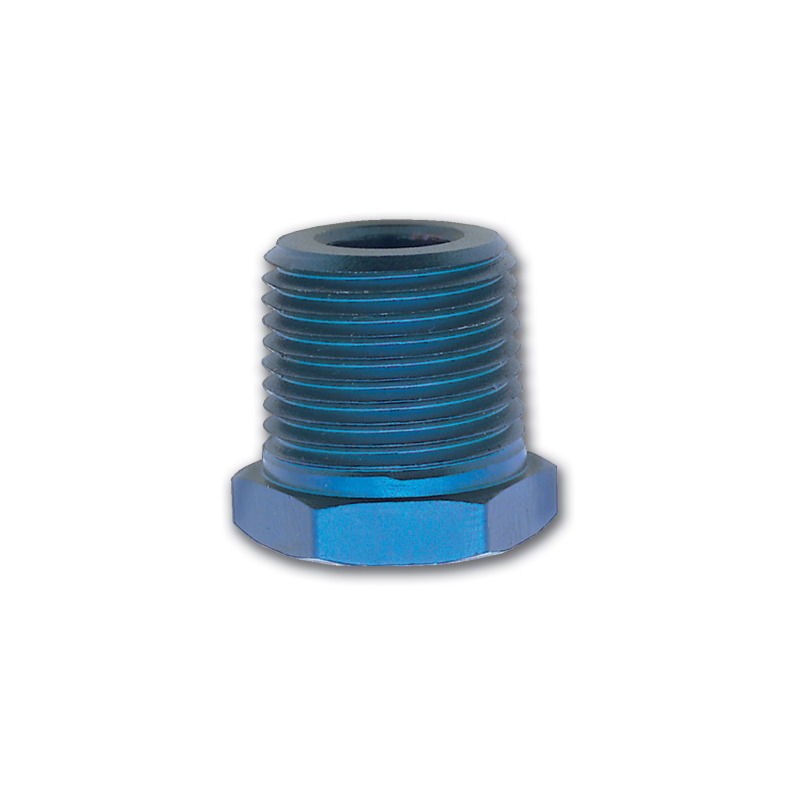 Russell Performance 3/8in Male to 1/8in Female Pipe Bushing Reducer (Blue) thumbnail 9