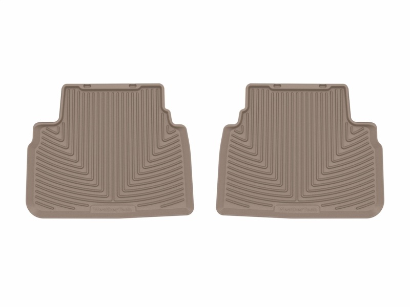 WT Rubber Mats - Rear - Tan