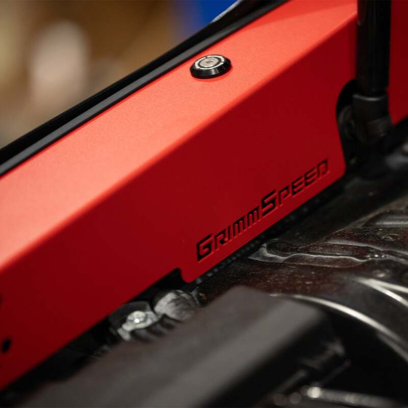 GrimmSpeed 2022+ Subaru WRX Fender Shroud Kit - Red thumbnail 2