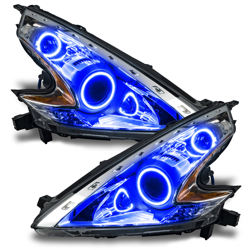 Oracle Nissan 370 Z 09-20 Dual Halo Kit - ColorSHIFT w/ Simple Controller thumbnail 5