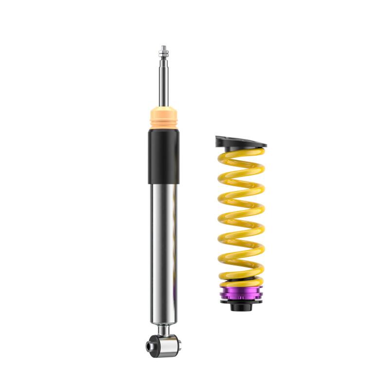 KW Street Comfort Coilover Kits 180200AC Kits, Comfort, 0.6 - 1.8 in. Lowered Front, 1.0 - 2.0 in. Lowered Rear, Natural/Black Shocks, Yellow Springs, BMW, Kit thumbnail 5