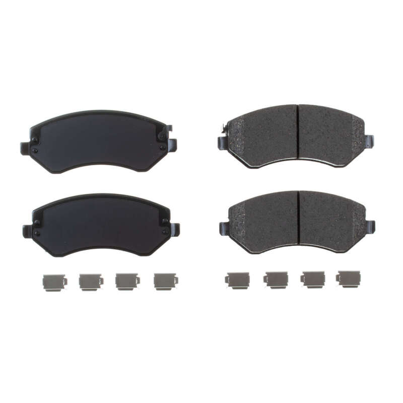Power Stop 04-07 Chrysler Town & Country Front Z17 Evolution Ceramic Brake Pads w/Hardware thumbnail 7
