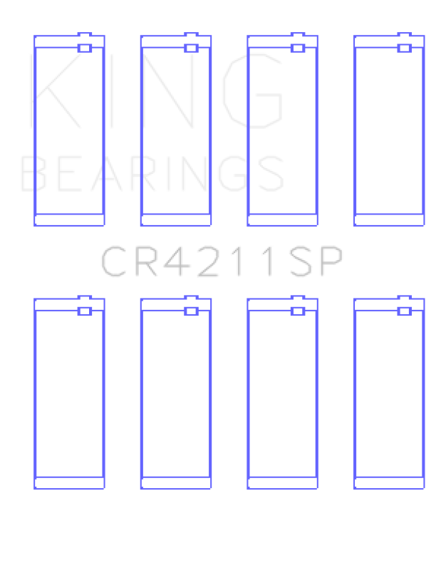 King Engine Bearings BMW Mini M47 Diesel Connecting Rod Bearing Set thumbnail 3