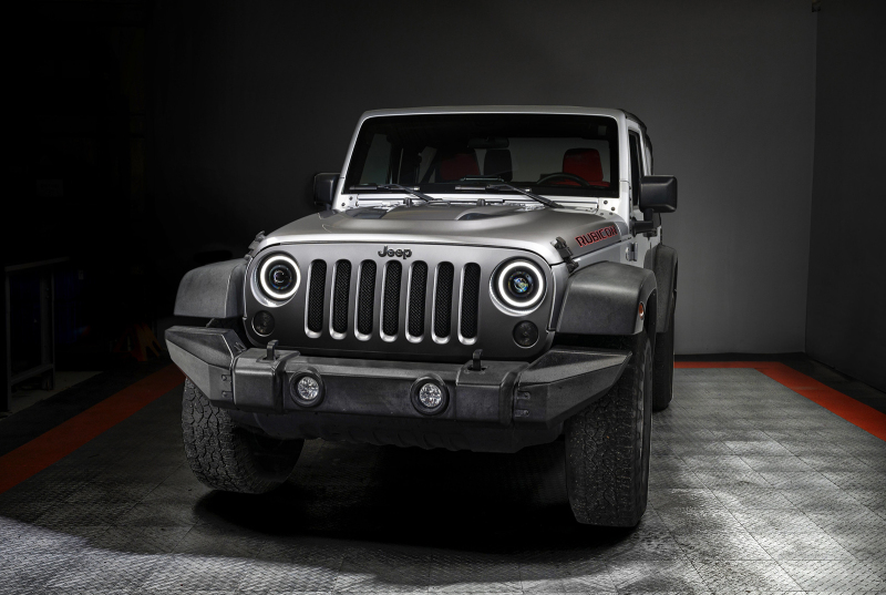 ORACLE Lighting 0718 Jeep Wrangler JK Oculus 7in Switchback Bi-LED Projector Headlights thumbnail 4