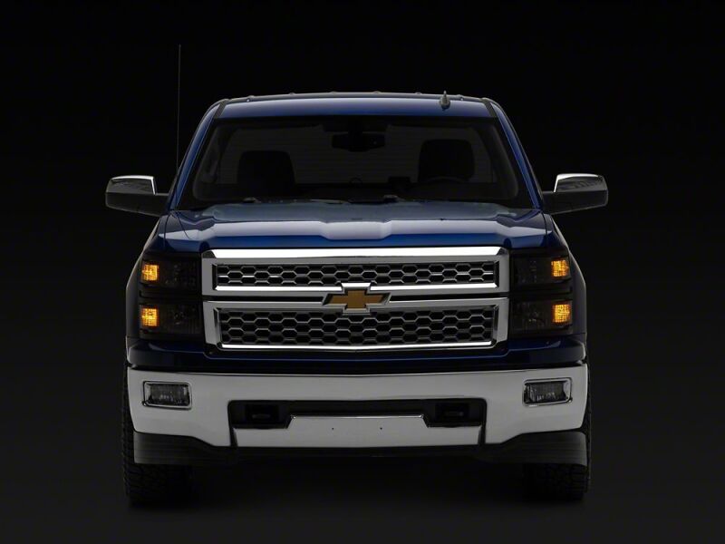 Raxiom 14-15 Chevrolet Silverado 1500 OE Style Headlights/ Black Trim- Black - Clear Lens thumbnail 7