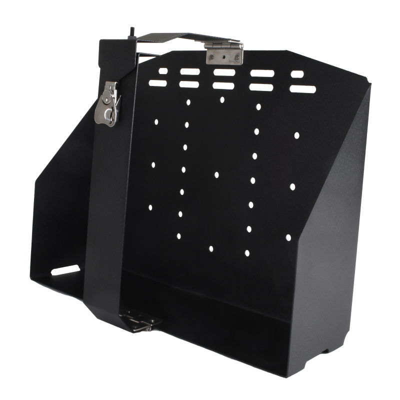 Go Rhino XVenture Gear Hard Case Mount Medium 18in. (Mount ONLY for XRS/SRM Racks) - Tex. Blk thumbnail 3