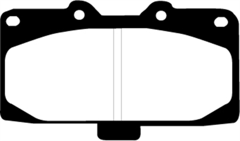EBC 89-95 Nissan Skyline (R32) 2.6 Twin Turbo GT-R Redstuff Front Brake Pads thumbnail 8