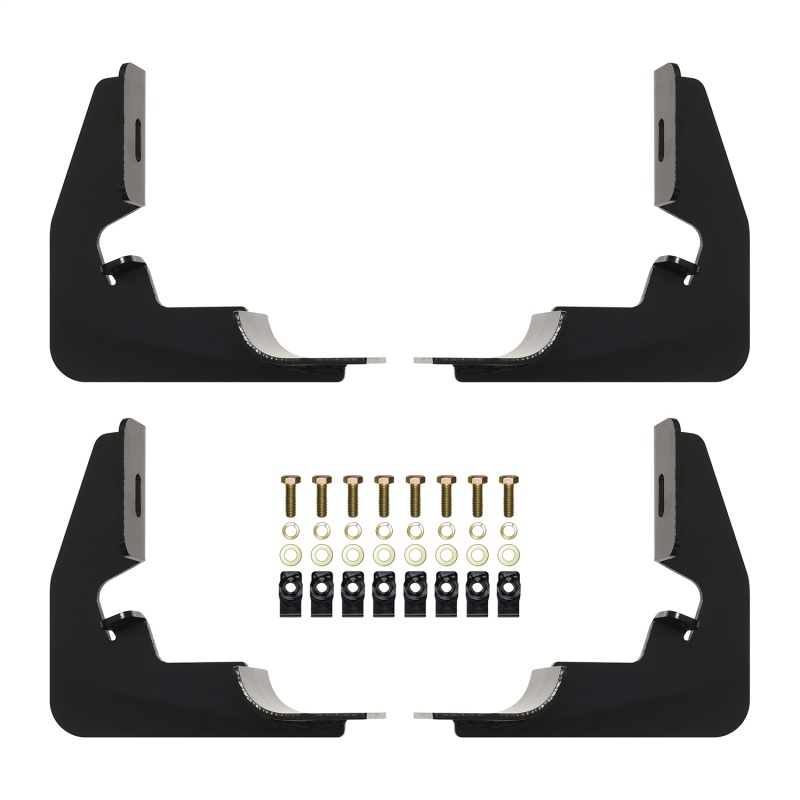 Westin 2014-2018 Chevy Silverado 1500 Reg Cab Premier Oval Nerf Step Bar Mount Kit - Black thumbnail 4