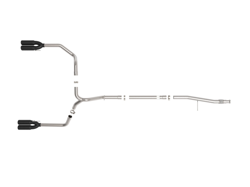 aFe Vulcan Series 3in 304SS DPF-Back 20-21 GM Trucks L6-3.0L (td) LM2 - Dual Black Tip thumbnail 8