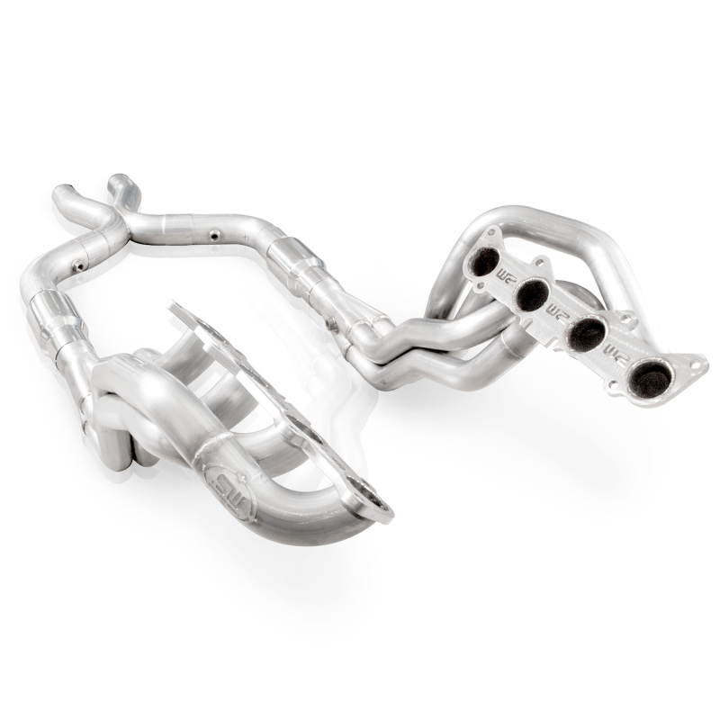 Stainless Works 2011-14 Mustang GT Headers 1-7/8in Primaries High-Flow Cats 3in X-Pipe thumbnail 4