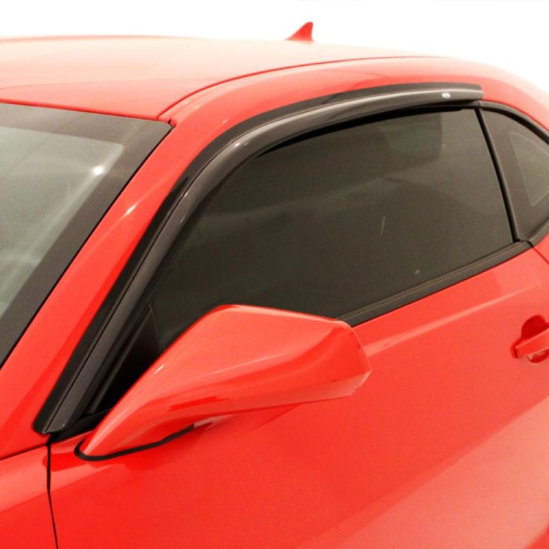 AVS 14-18 Ford Transit Connect Ventvisor Outside Mount Window Deflectors 2pc - Smoke thumbnail 2