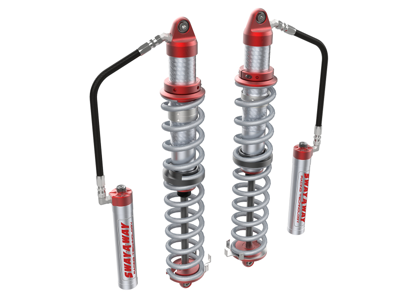 aFe 14-19 Polaris RZR 925/1000cc Sway-A-Way 3.0 Rear Coilover Kit w/ Remote Reservoirs and Comp Adj thumbnail 4