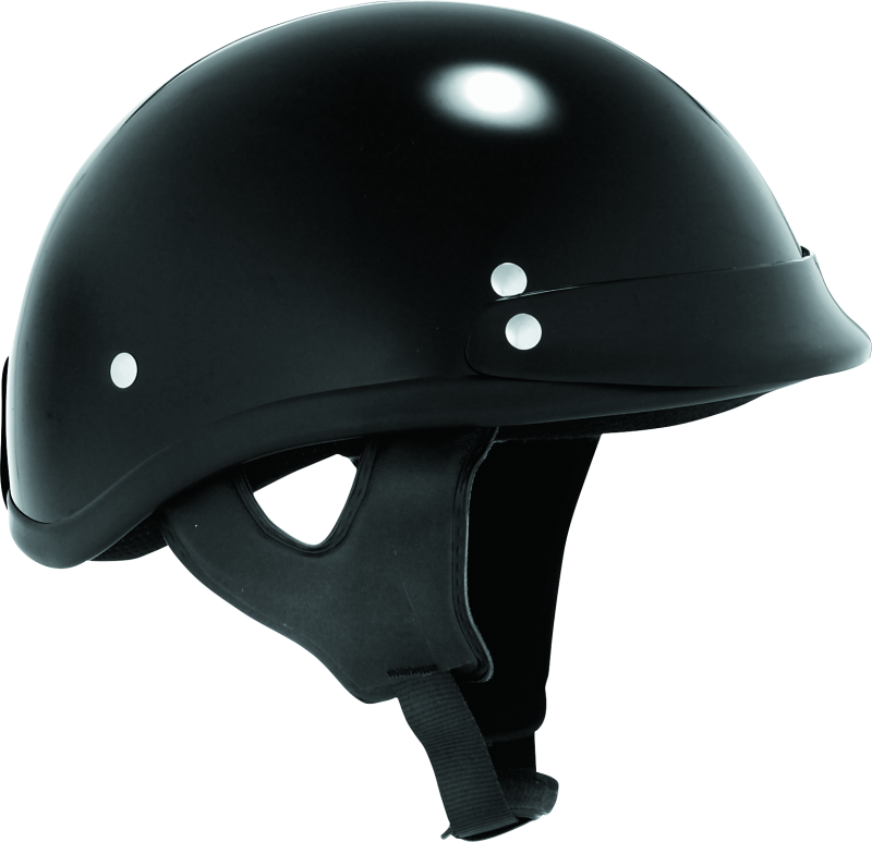 Skid Lids Traditional Helmet Black - XS thumbnail 3