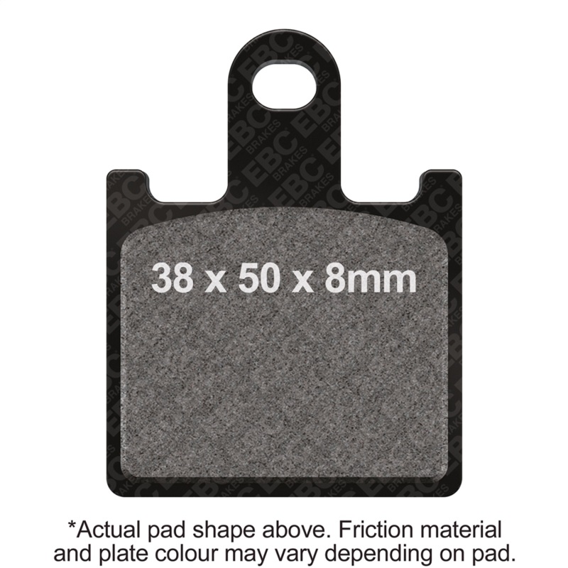 EBC 07-12 Kawasaki ZX6R ZX 600 P/R Front Left/Right Sintered HH/R Brake Pads