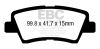EBC Ultimax2 Brake Pad Sets