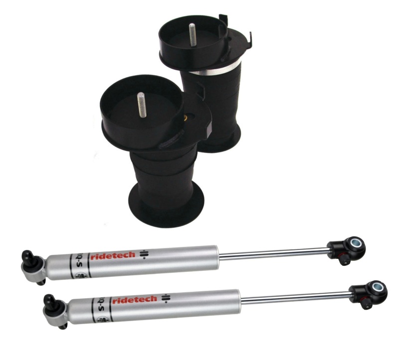 Ridetech 65-70 Pontiac Fullsize Rear CoolRide Air Spring & RQ-S Shocks