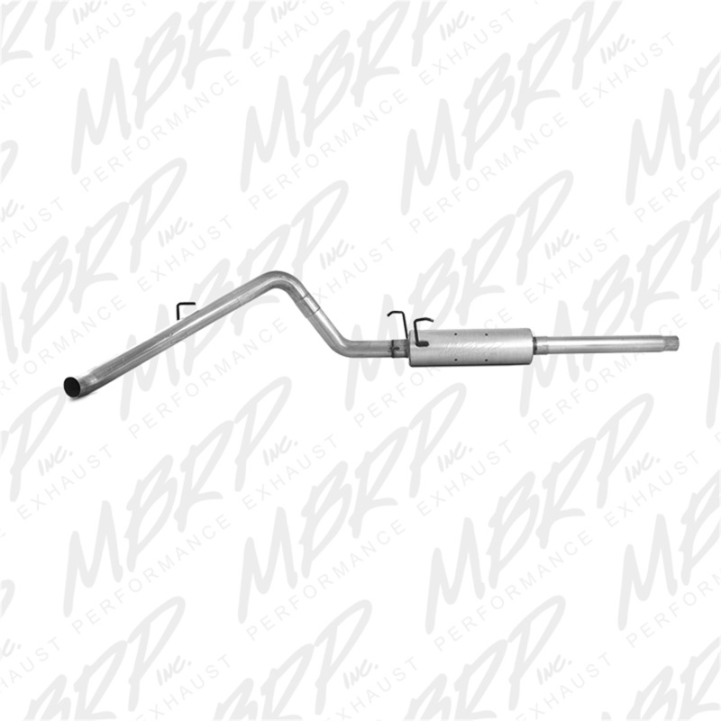 MBRP 2004-2005 Dodge Ram Hemi 1500 5.7L SC/CC-SB Cat Back Single Side AL P Series Exhaust thumbnail 5