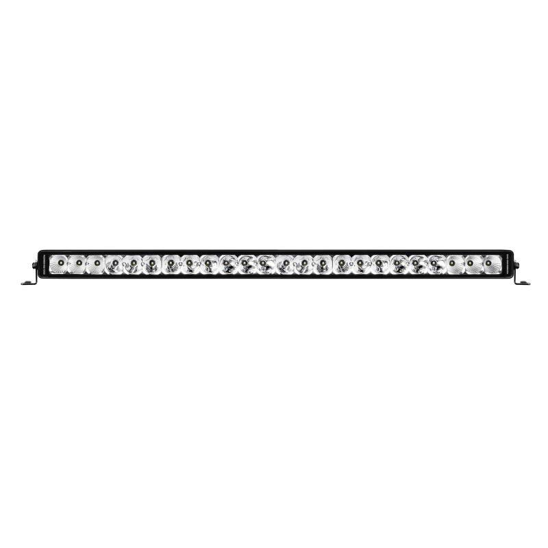 Go Rhino Xplor Bright Series Single Row LED Light Bar (Side/Track Mount) 32in. - Blk
