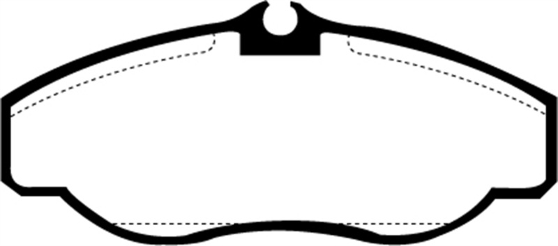EBC 99-03 Land Rover Discovery (Series 2) 4.0 Yellowstuff Front Brake Pads thumbnail 7