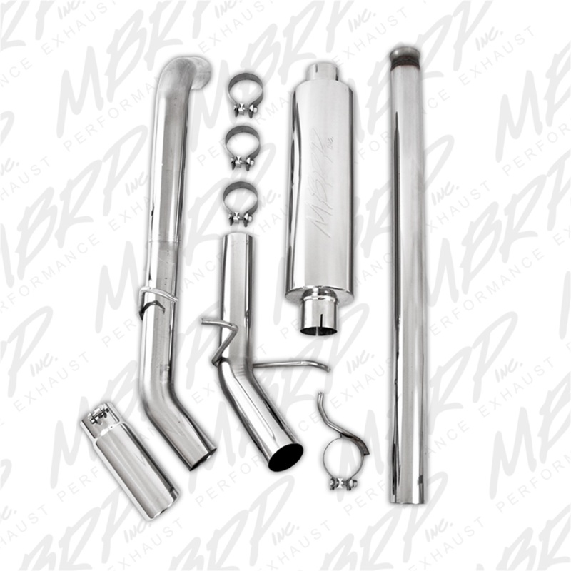 MBRP 11-13 Chevy 1500 Silverado/GMC Sierra 6.2L V8 3.5in Cat Back Single Side Exhaust T409 thumbnail 8