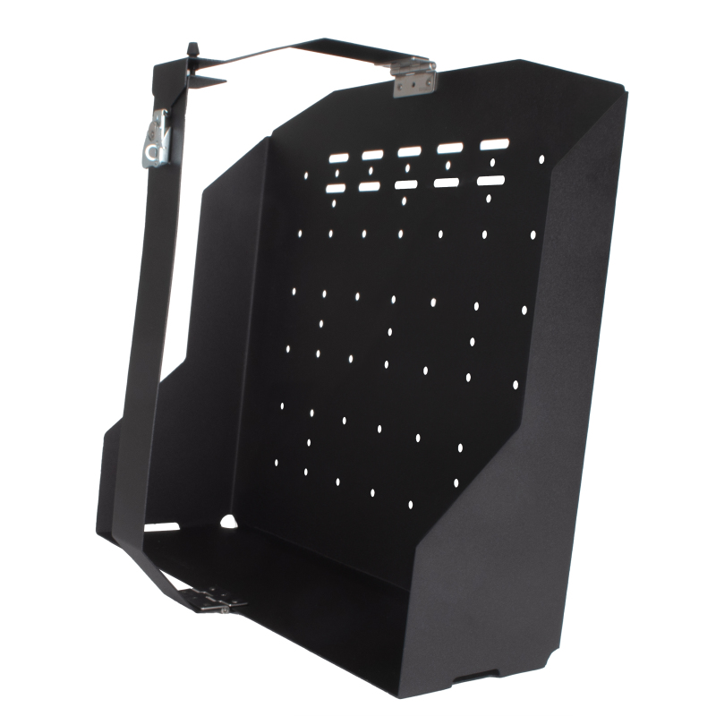 Go Rhino XVenture Gear Hard Case Mount Large 25in. (Mount ONLY for XRS/SRM Racks) - Tex. Blk thumbnail 4