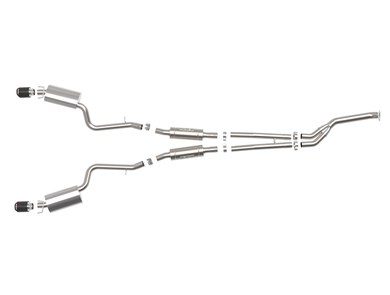 aFe POWER Takeda 16-17 Lexus IS200t L4-2.0L (t) 2.5in-3in 304 SS CB Exhaust - Carbon Fiber thumbnail 8