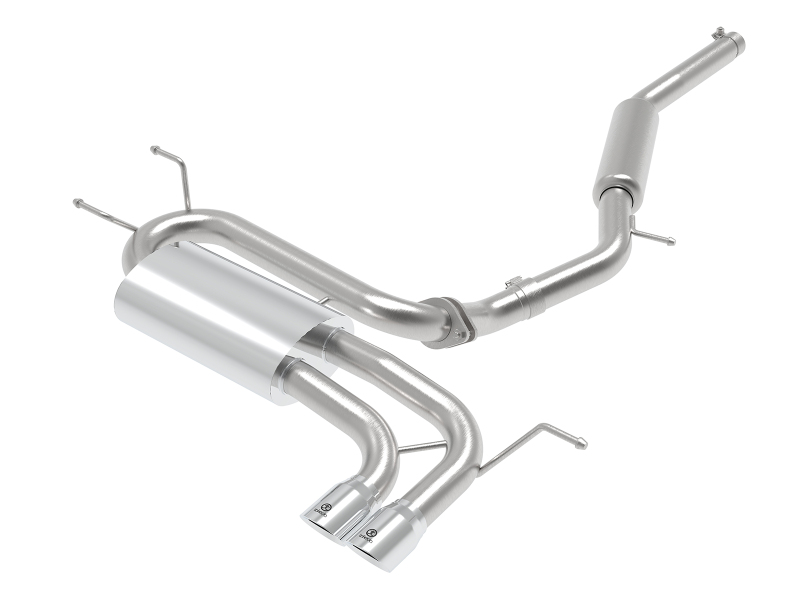 aFe Takeda 2-1/2in SS-304 Cat-Back Exhausts w/ Polished Tip 16-19 Mazda MX-5 Miata ND 2.0T thumbnail 2