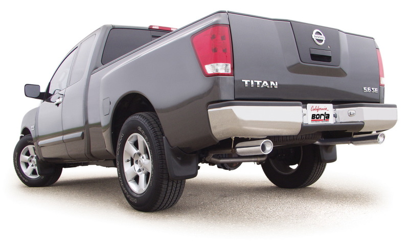 Borla 04-15 Nissan Titan 5.6L-V8 2&4WD Catback Exhaust System thumbnail 6