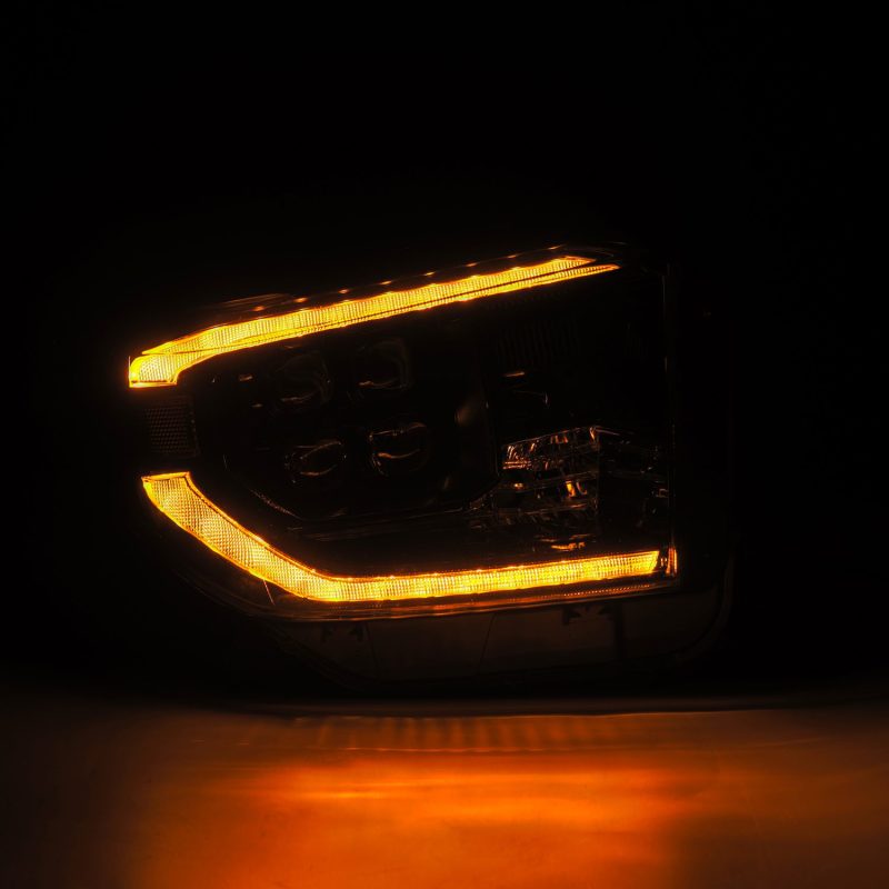 AlphaRex 14-21 Toyota Tundra NOVA-Series LED Proj Headlights Alpha-Blk w/Actv Light & Seq. Sig + DRL thumbnail 7