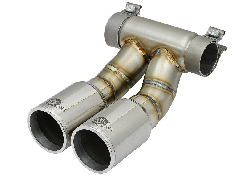aFe Power 13-14 Porsche Cayman S / Boxster S Polish Exhaust Tip Upgrade thumbnail 2