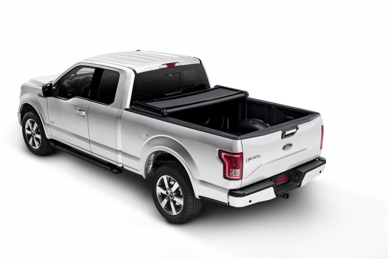 Tonneau Cover - Trifecta 2.0 - Folding - Bed Rail Attachment - Vinyl Top - Black - 6 ft 6 in Bed - Ford Fullsize Truck 2009-14 - Kit thumbnail 4