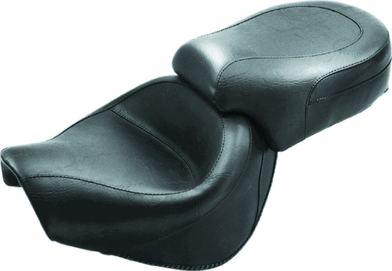 Mustang 98-03 Honda VT750 Ace Wide Touring 2PC Seat - Black