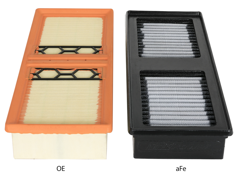 aFe Magnum FLOW Pro DRY S OE Replacement Air Filter 17-18 Alfa Romeo Giulia I4-2.0L (t) thumbnail 8