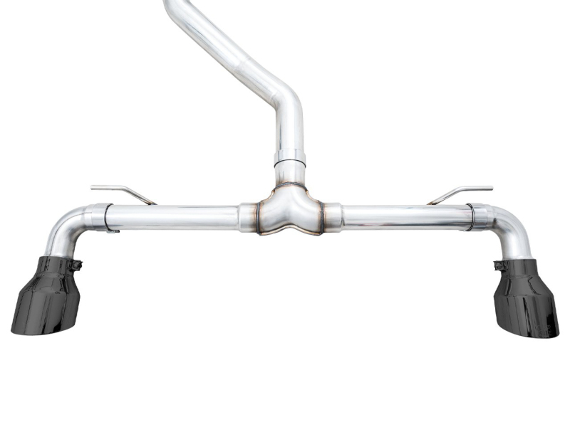 AWE Tuning 2022 VW GTI MK8 Track Edition Exhaust - Diamond Black Tips thumbnail 4
