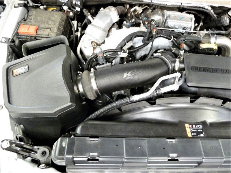 K&N 2020+ Chevrolet Silverado 2500/3500 V8-6.6L DSL Performance Intake System thumbnail 4