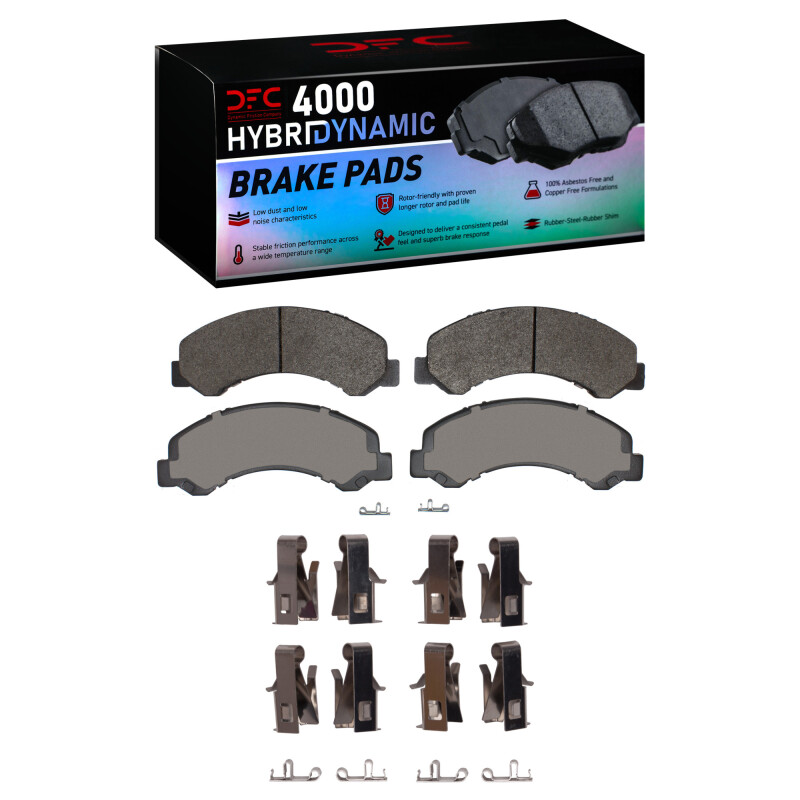 DFC HybriDynamic Brake Pads Hrdwr Kit