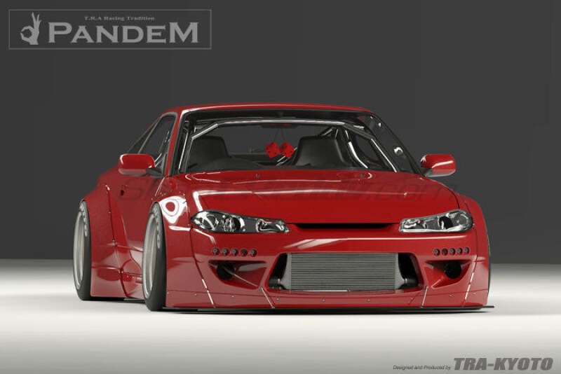 GReddy 1999-2002 Nissan Silvia Full Rocket Bunny S15 Pandem Aero Kit thumbnail 2