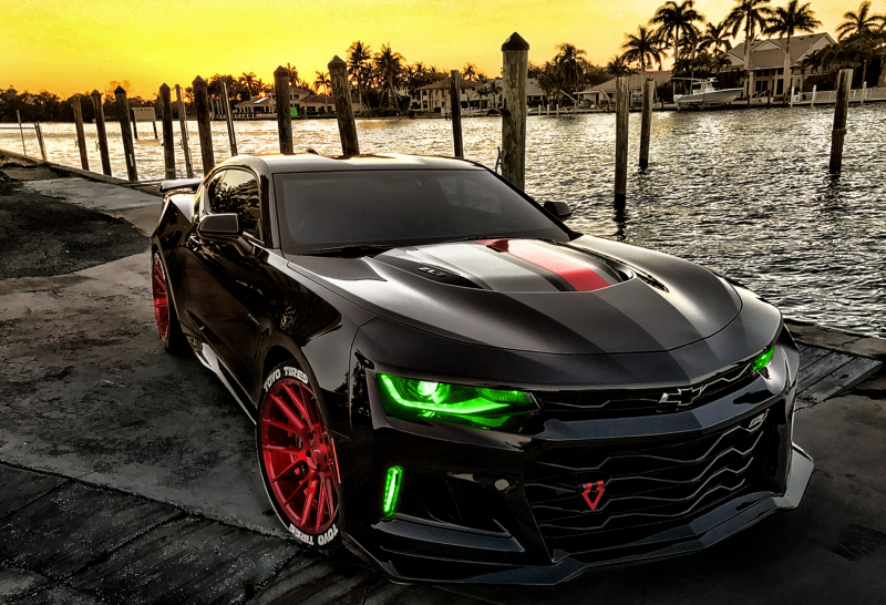 Oracle 16-18 Chevrolet Camaro Backlit Fog Light DRL Upgrade Kit - ColorSHIFT thumbnail 8